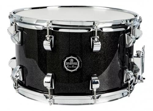 Caixa Nagano Big Beat 14x8 Ebony Sparkle EBS : Caixas de Baterias