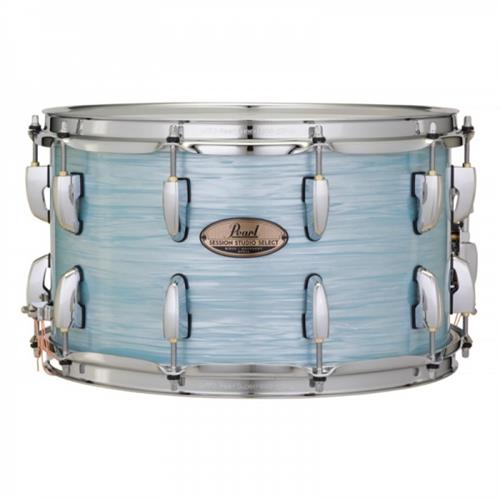 Caixa Pearl Session Select 14x8 Birch e Mogno Ice Blue Oyster :