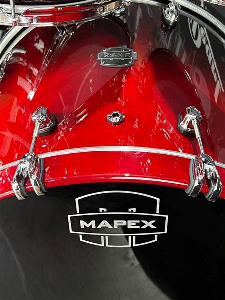 Bateria Mapex Saturn SR628XU Studioease Scarlet Fade Maple