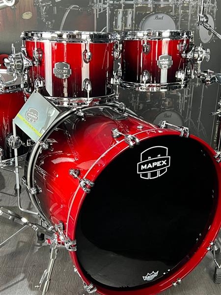 Bateria Mapex Saturn SR628XU Studioease Scarlet Fade Maple