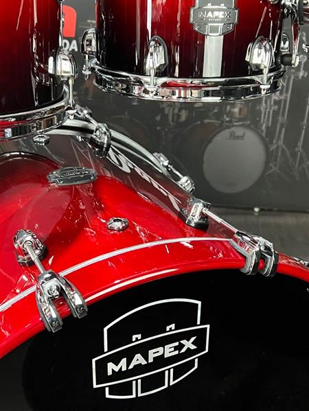 Bateria Mapex Saturn SR628XU Studioease Scarlet Fade Maple