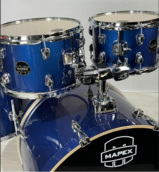 Bateria Mapex New Venus Indigo Blue somente tambores 22 10 12 16