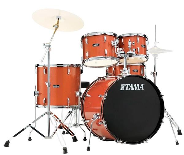 tamakuro様 Bateria Tama Stage Star Scorched Copper Sparkle 22/10/12/16/14cx
