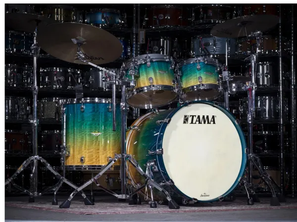 Bateria Tama Starclassic Maple Marine Shoreline Movingui Fade 22