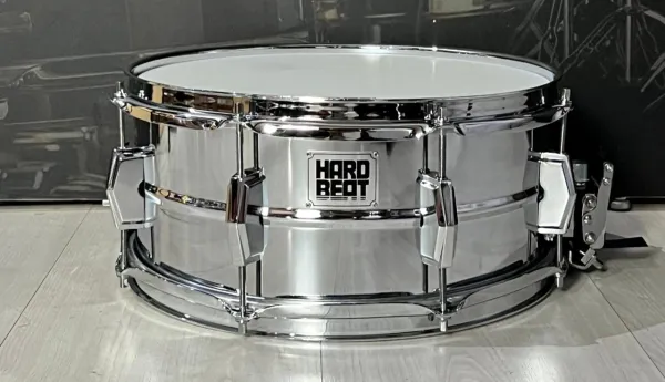 Caixa Hardbeat Classic Steell 14x6 - Som Profissional