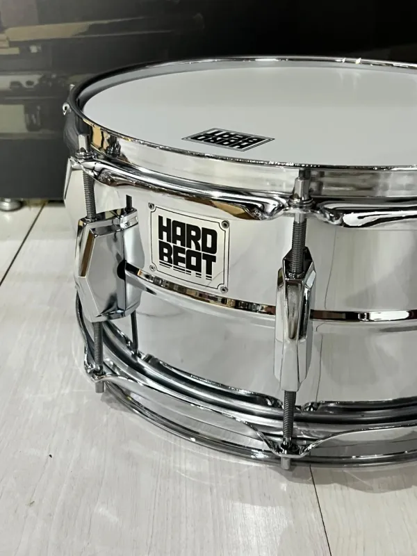 Caixa Hardbeat Classic Steell 14x6 - Som Profissional