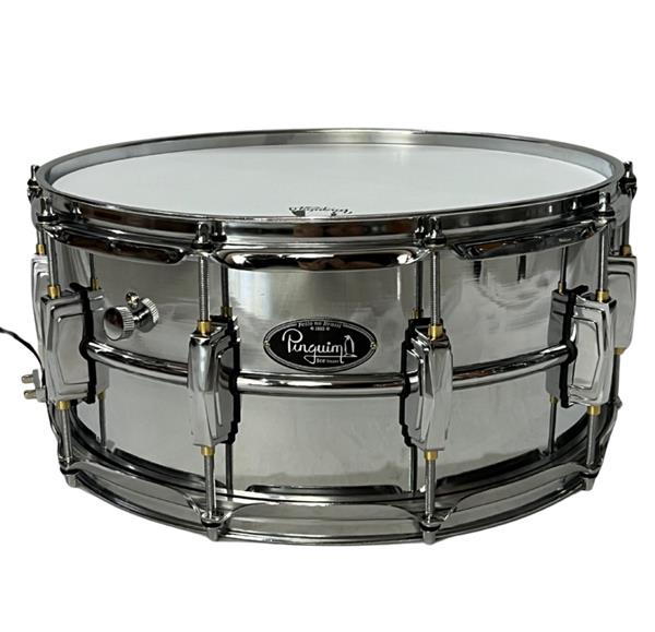 Caixa Pinguim Alumínio 14x6,5 Satin Black Caixa Pinguim Alumínio 14x6,5 Satin Black