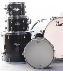 【BlackPearl・Schaft】 Bateria New Pearl Export Series Jet Black 22/10/12/16/14cx Shell