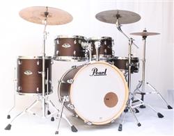 Bateria Pearl Export EXL Laqcuer Satin Brown 10/12/16/22 e 14cx