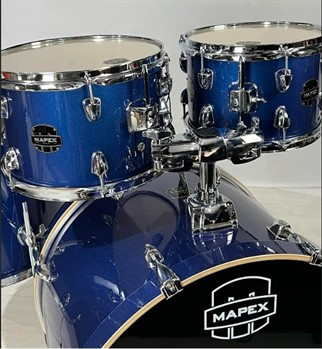 Bateria Mapex New Venus Indigo Blue somente tambores 22 10 12 16