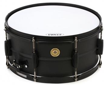 Caixa Tama 14x6,5 Metalworks Matte Black Steel Shell BST1465BK
