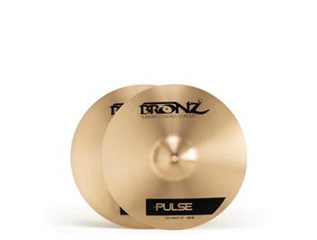 bi-yumi-peco(2ポット） Hihat chimbal Pulse Bronz B20 12 - Som aberto e brilhante