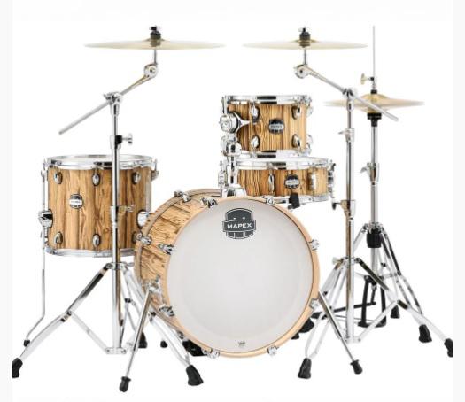 Bateria Mapex Mars IW Driftwood Series Birch Somente Tambores Baterias Baterias Mapex