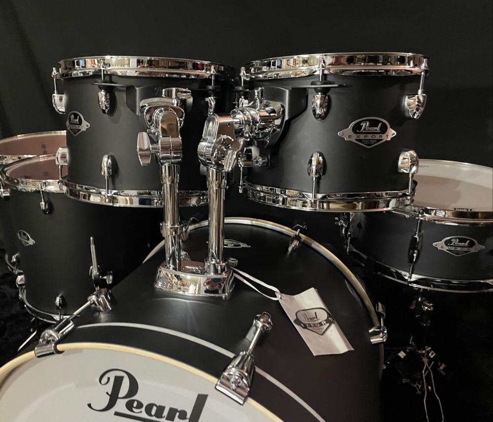 Pearl Export Limited Satin Shadow Black Schlagzeug shops *Neu*