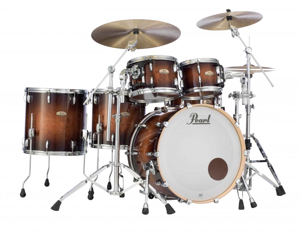 Pearl 木製パーカッション ダークブラウン Bateria Pearl Session Studio Select Shell Pack Barnwood Brown 10