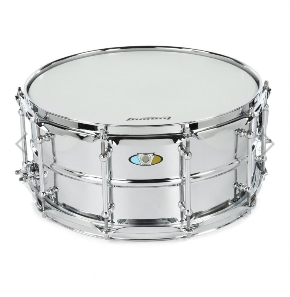 Caixa Ludwig Supralite 14x6,5 em Aço