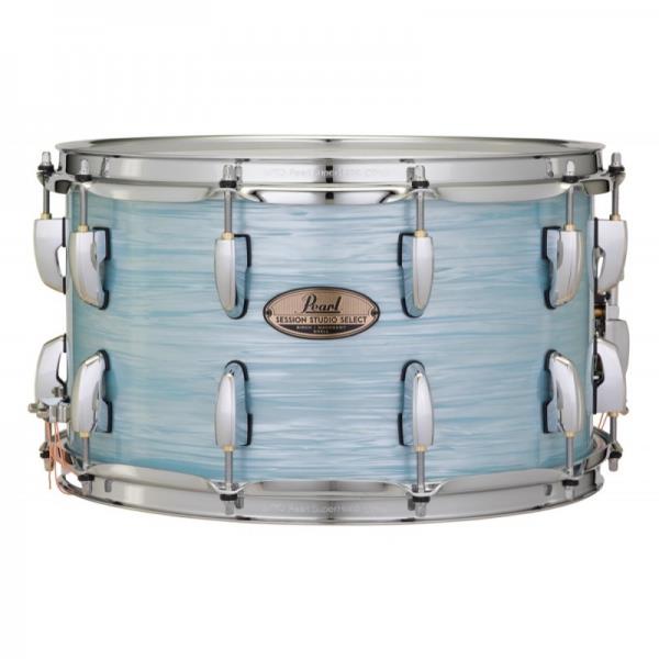 Caixa Pearl Session Select 14x8 Birch e Mogno Ice Blue Oyster :