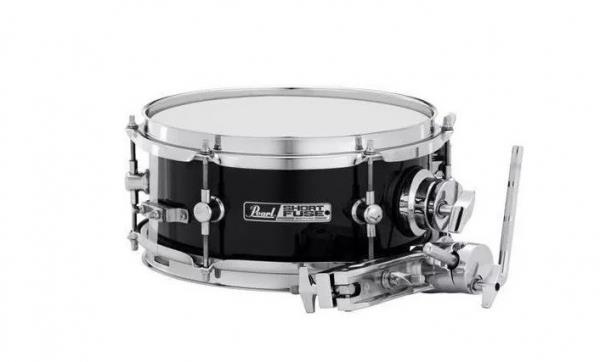 Caixa Pearl Short Fuse 10x4,5 Jet Black Com Clamp Holder Incluso :