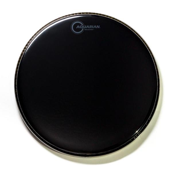Pele Aquarian Drumheads Reflector Série Drumhead 12 ( Referência Black
