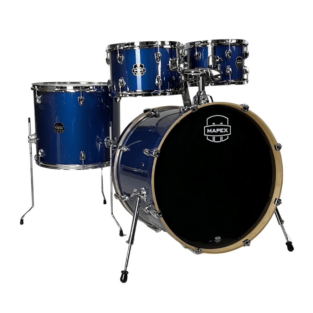 Bateria Mapex New Venus Indigo Blue somente tambores 22 10 12 16