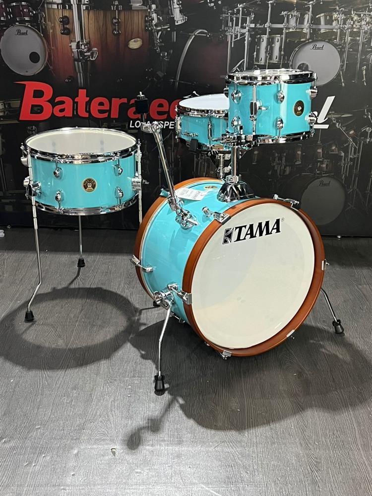 Bateria Tama Club Jam LJK48S Aqua Blue 18/10/14/13cx Extensor