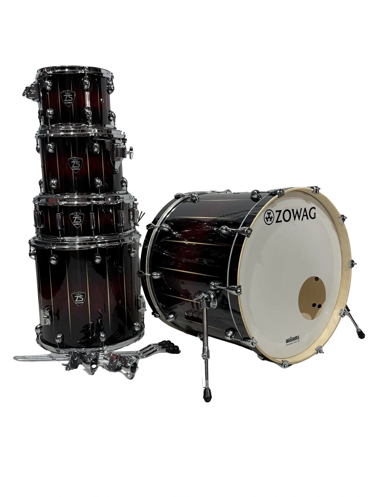 Bateria Zowag Z5 100% Birch red Shell Pack