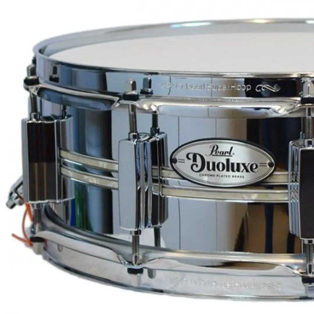 Caixa 14x5 Pearl Duoluxe Jupiter Cromada