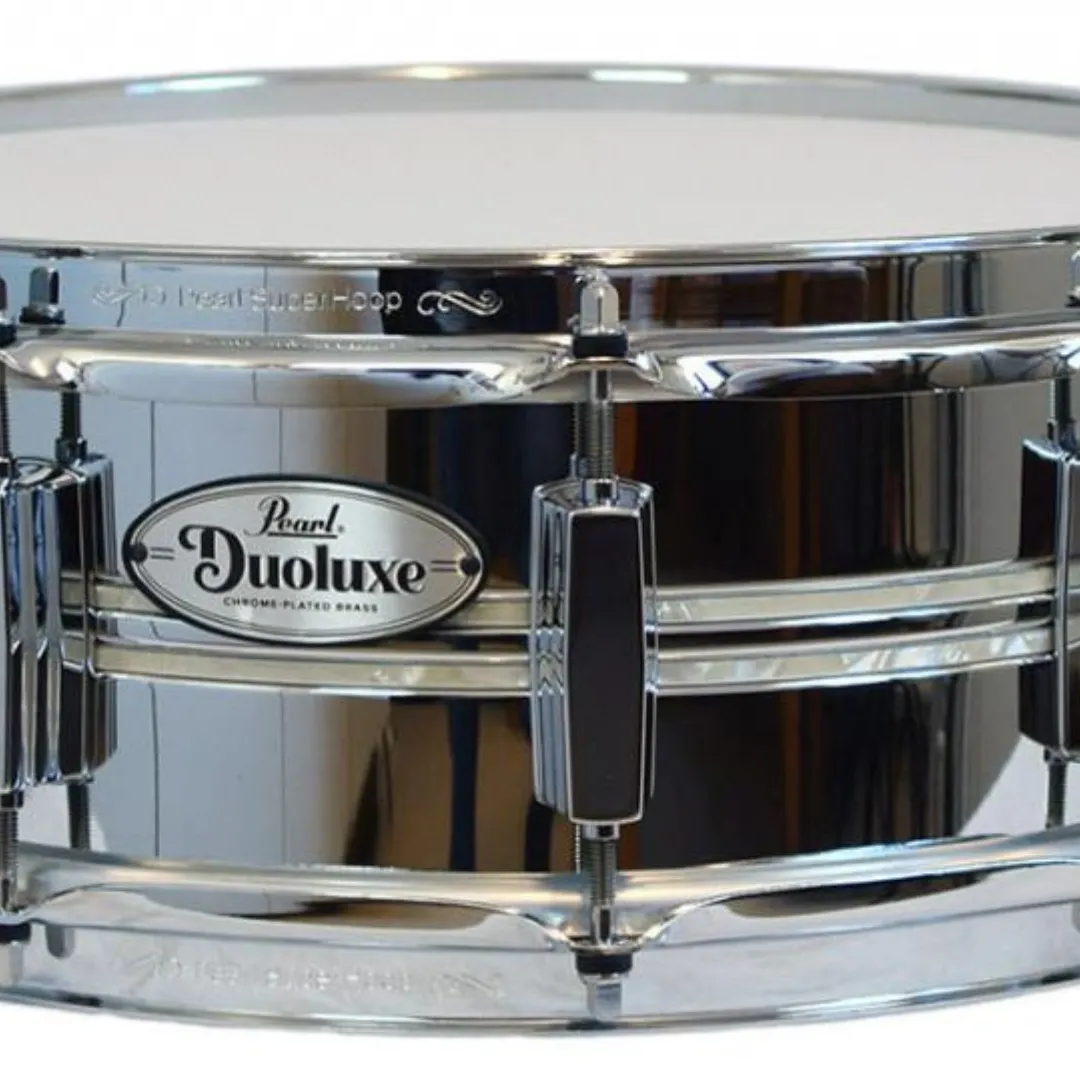 Caixa 14x5 Pearl Duoluxe Jupiter Cromada