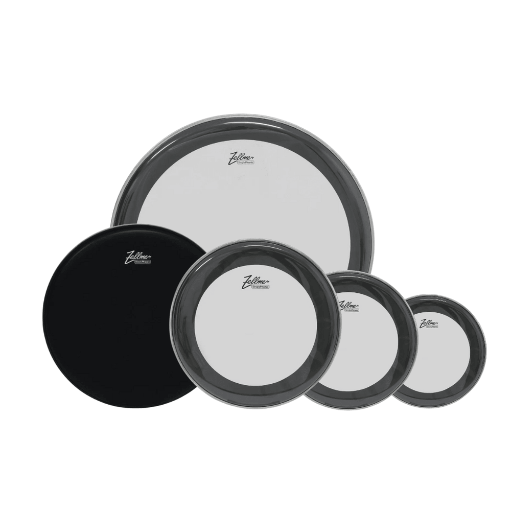 Kit pele para bateria 10 12 14 20 14 cx porosa - Zellmer Single