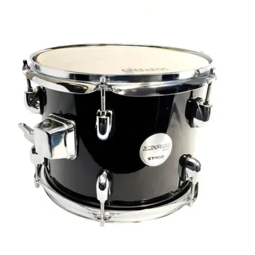 小物 Tom Tom 10x8 X-Pro Black : Baterias - Tambores Avulsos : Batera e Cia