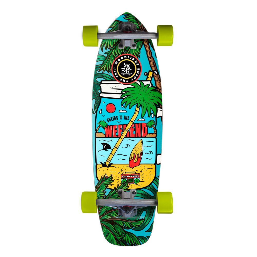 Longboard Cruiser New Surf Weekend Completo Longboard Completo