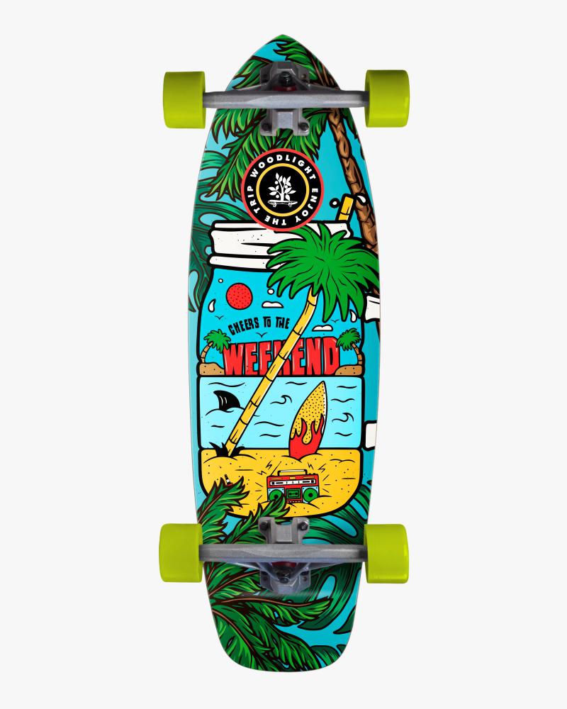 Longboard Cruiser New Surf Weekend Completo Longboard Completo