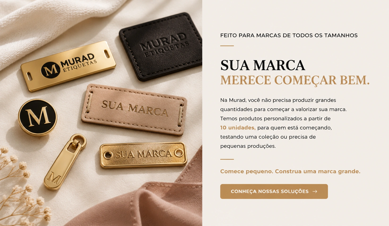 banner comece pequeno