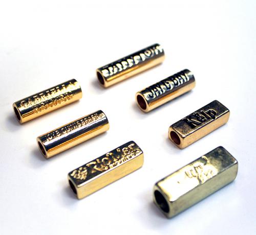 Tubo Ponteira de Metal Personalizada Moda Praia (ZAMAC)