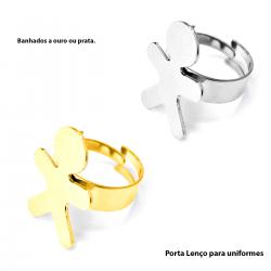 Anel de Metal para Lenço Personalizado (até 3 cm)