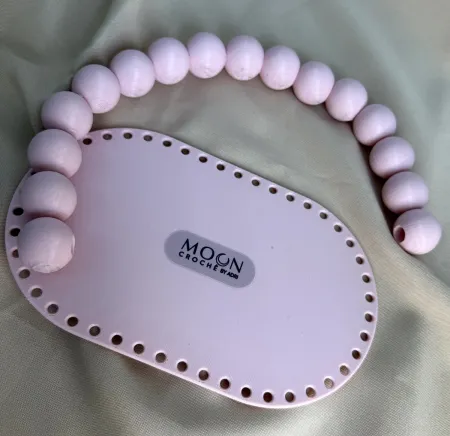 Alça Bolas para Bolsa de Crochê Personalizado em Polímero