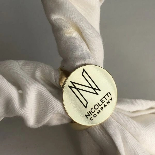 Anel p/ Lenço Personalizado - Linha Premium
