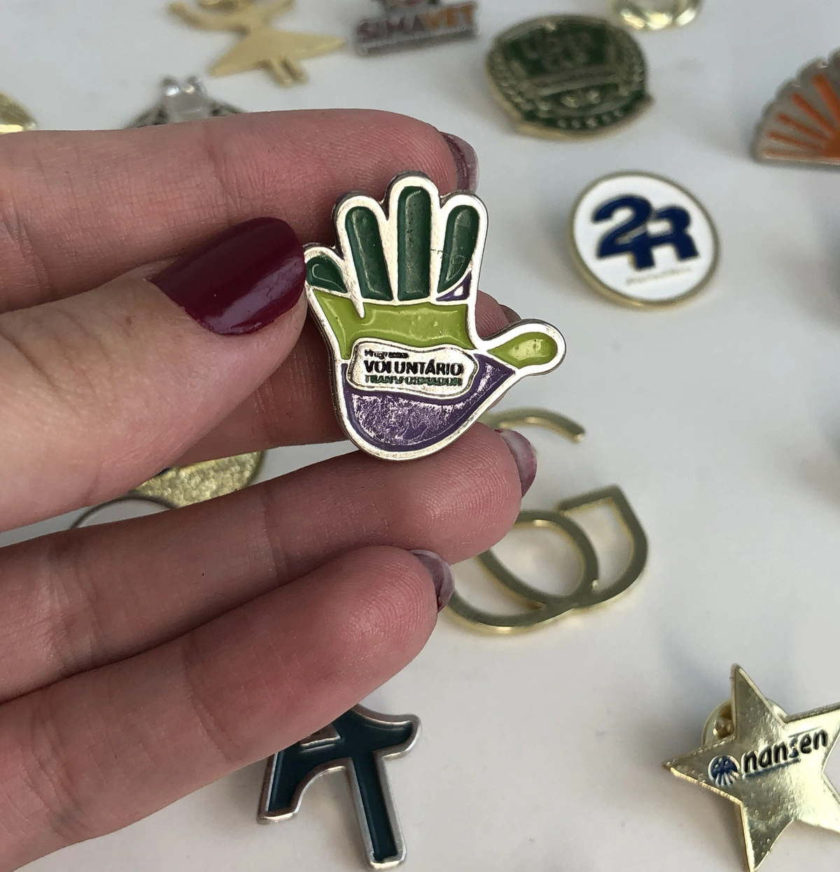 Broches Personalizados Zamac Linha Premium