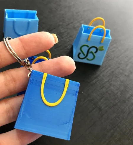 Chaveiro Sacola Personalizado