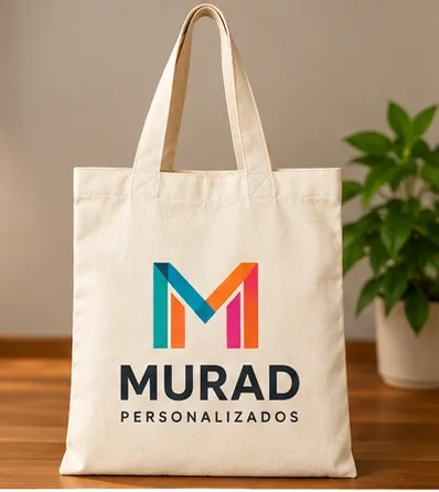 Ecobag de Algodão Personalizada com Logo Colorida