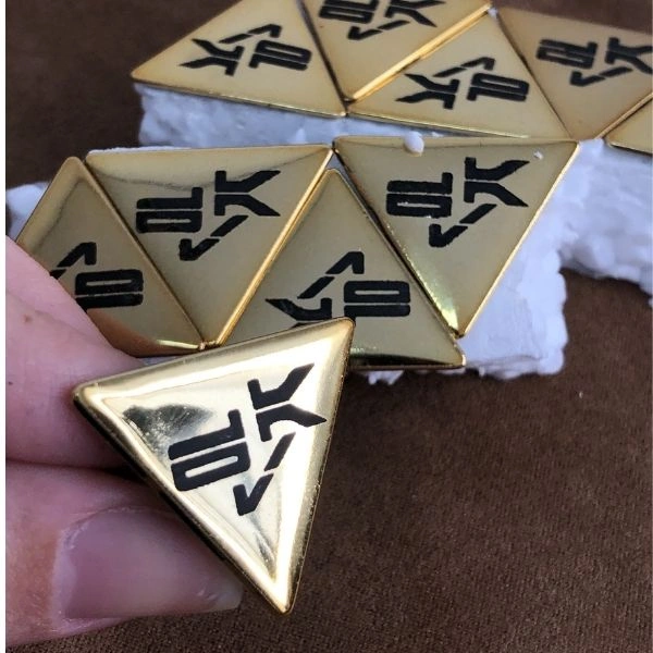 Etiqueta Metal com Garra 2,7cm