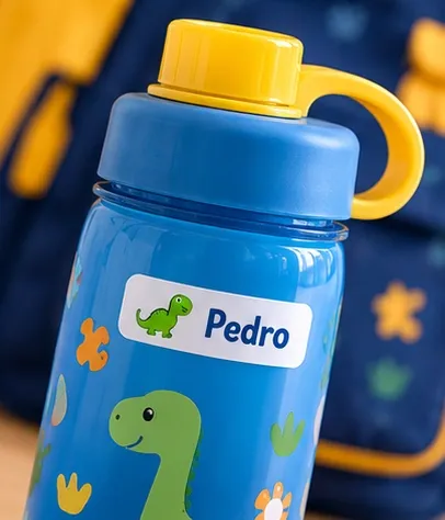 Etiquetas Escolares Personalizadas para Materiais | UV Colorida até 3 cm