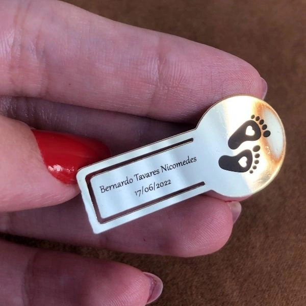 Marca Página de Metal Personalizado