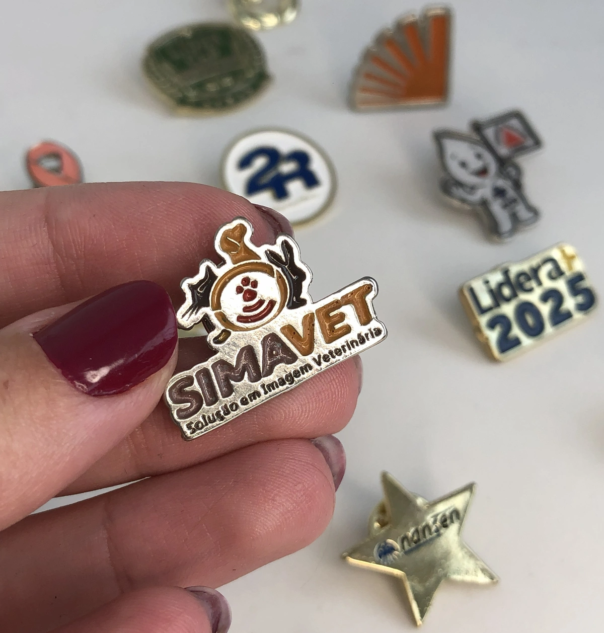 Broches Personalizados Zamac Linha Premium