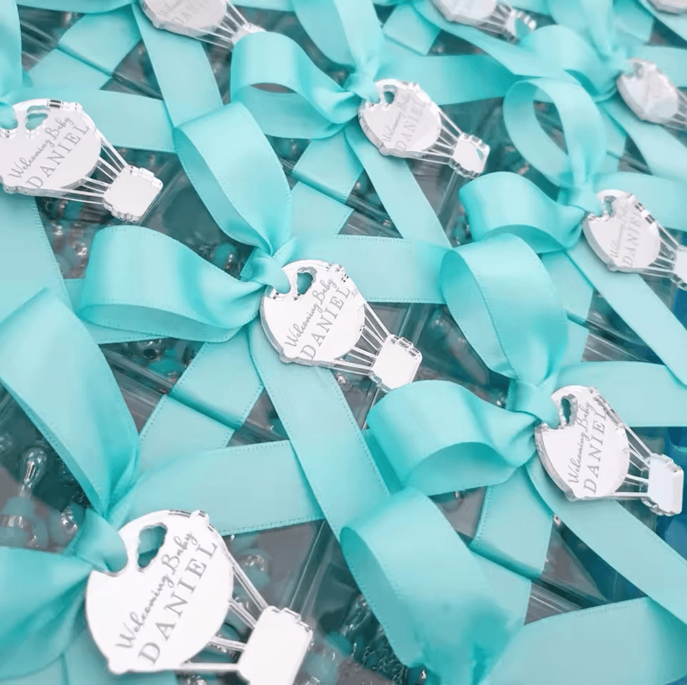 Etiqueta de Acrílico Personalizada 5cm