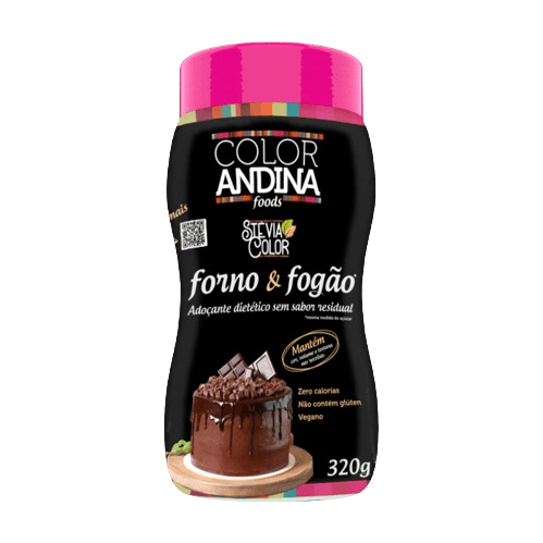 Adocante Stevia Forno E Fogão Color Andina 320g : ALIMENTOS