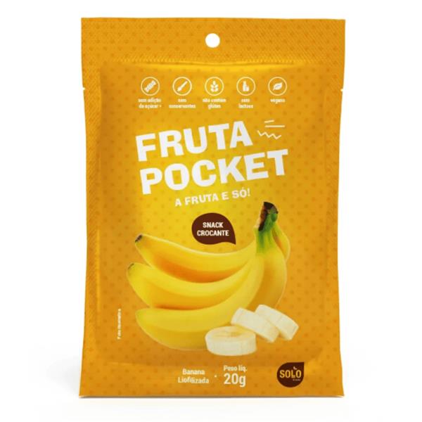 Fruta Pocket Banana Liofilizada Solo 20g : ALIMENTOS / BEBIDAS