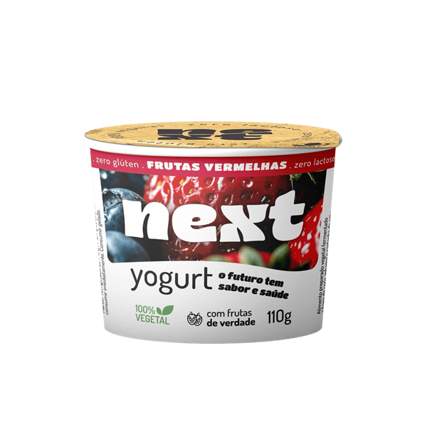 Yogurt Sabor Frutas Vermelhas Next 110g refrig. : CONGELADOS
