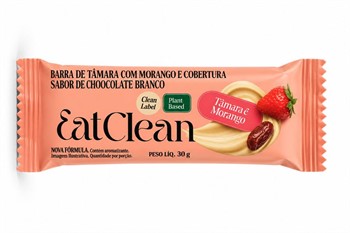 Barrinha Tâmara e Morango Eat Clean 30g