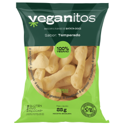 Biscoito Polvilho Batata Doce Temperado Veganitos 85g